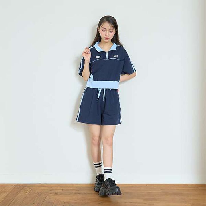 [LTXC] Quick-Dry Half ZIP Set,Off white, medium image number 19