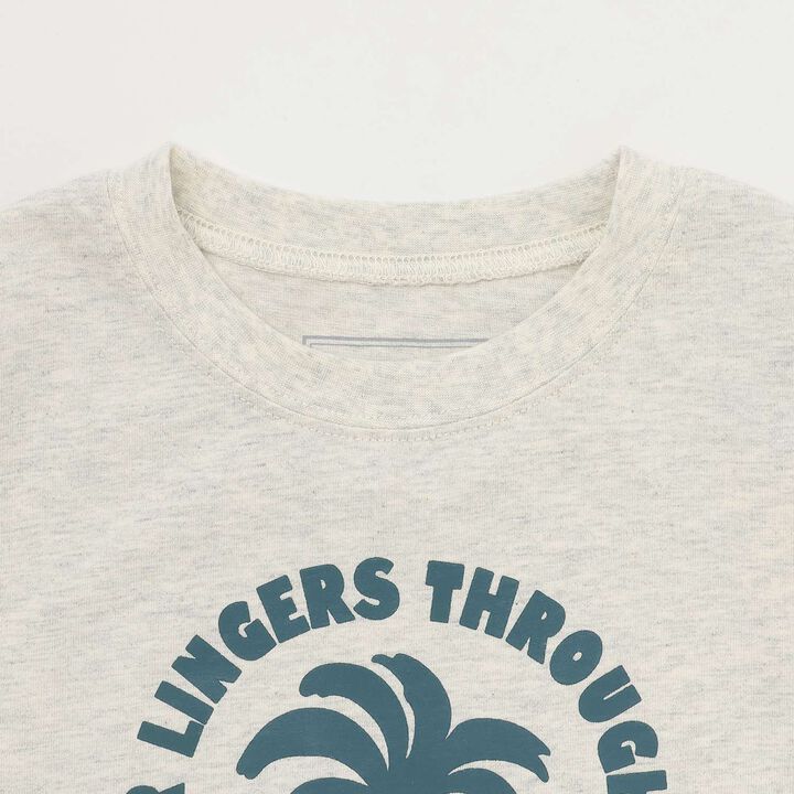 [365D.] Assorted Beach Print Cotton 100% Short Sleeve T-Shirt,Milky white, medium image number 17