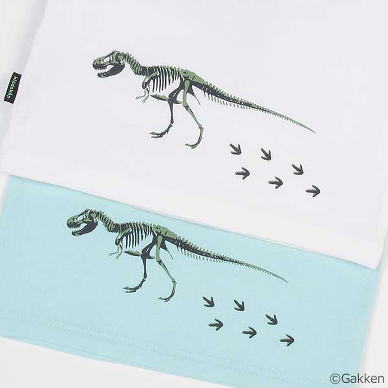[Gakken] Dinosaur Mechanism Short Sleeve T-Shirt,Sax blue, large image number 18