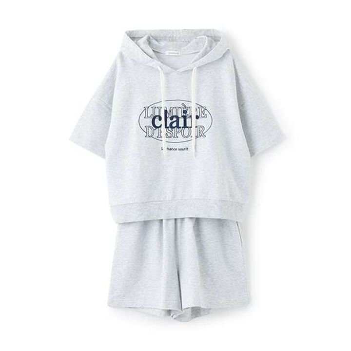 Short-Sleeve Parka Setup,Black, medium image number 6