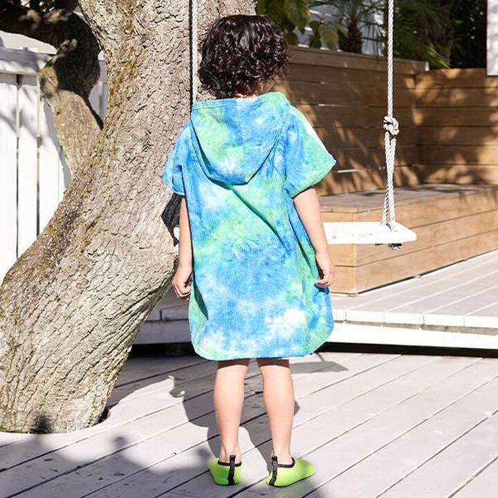 [SWIM] Hooded Cape Towel,Green, medium image number 2