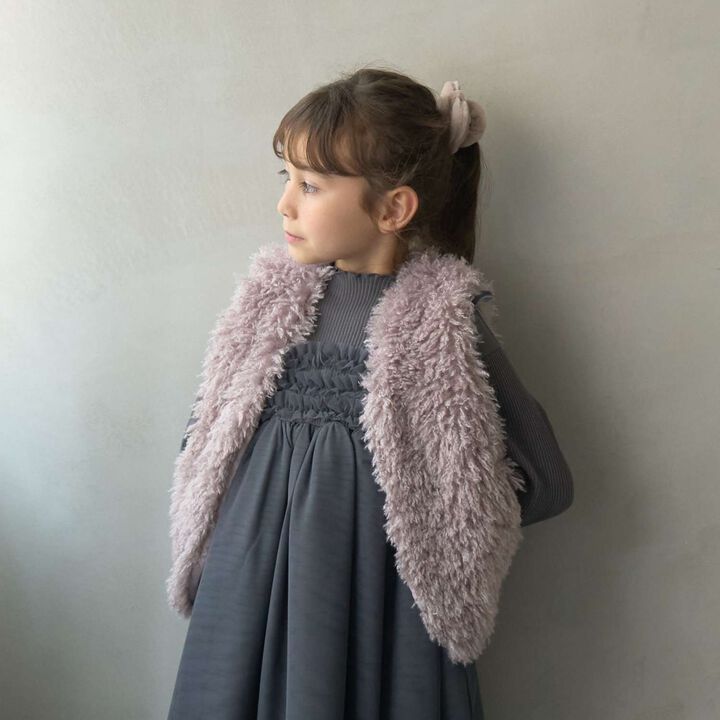 [Halloween] Fluffy and Soft Fur Vest,, medium