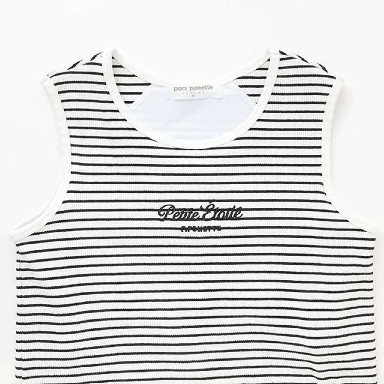 [Cool Touch] Antibacterial Tank Top with Cup,White, large image number 2