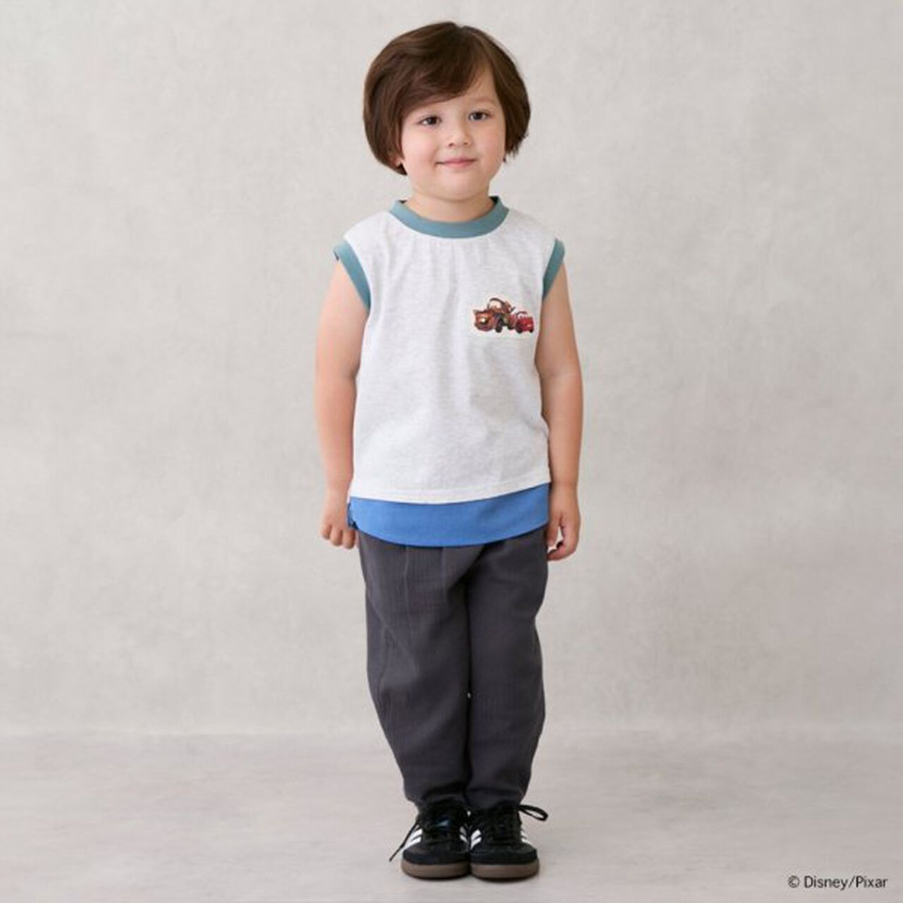 [Disney] [Cool Touch] Cars/Tank Top,Cream, large image number 4