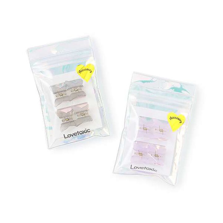 Butterfly Mini Clip,Lavender, medium image number 3