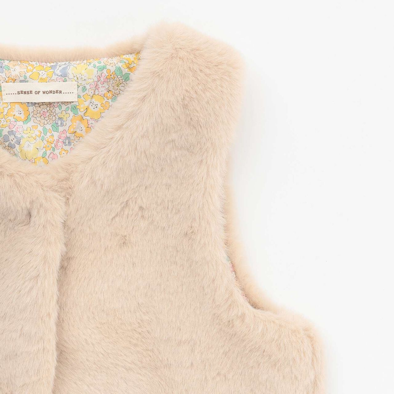 Liberty Fur Vest,Pink, large image number 3