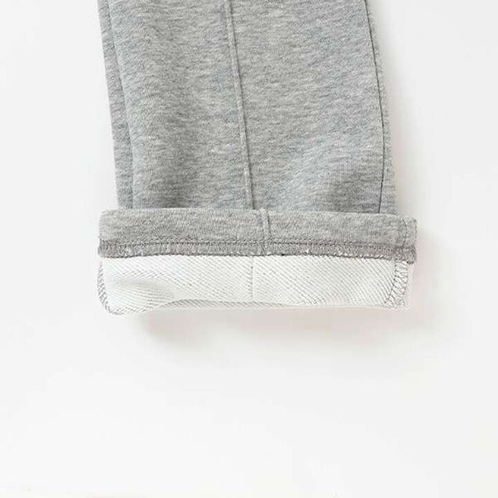 [Daily Standard Wear] [Quick-Dry Absorbent] Center Pleats Flare Sweatpants,Black, medium image number 4