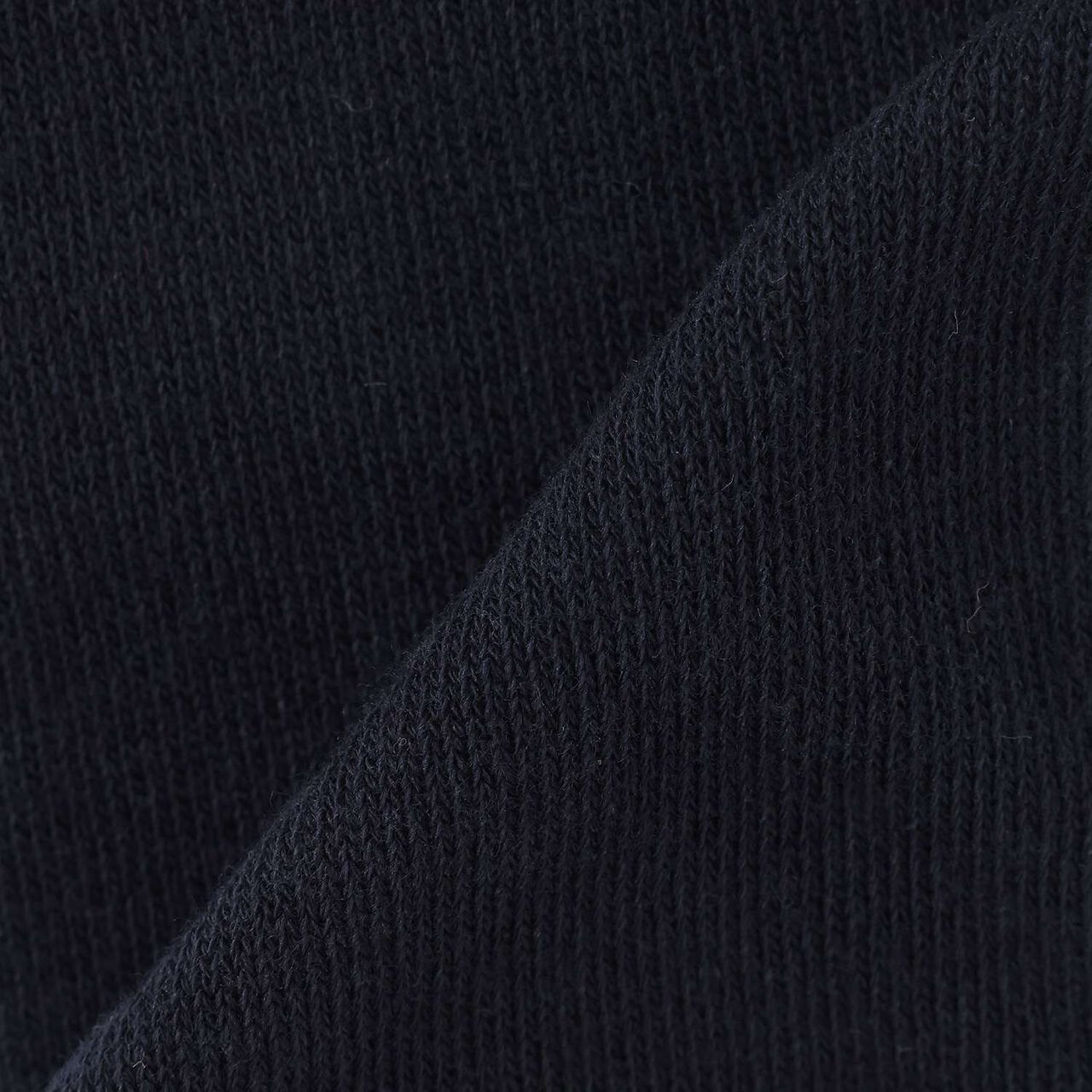 Back Ribbon Knee-High Socks,Black, large image number 2