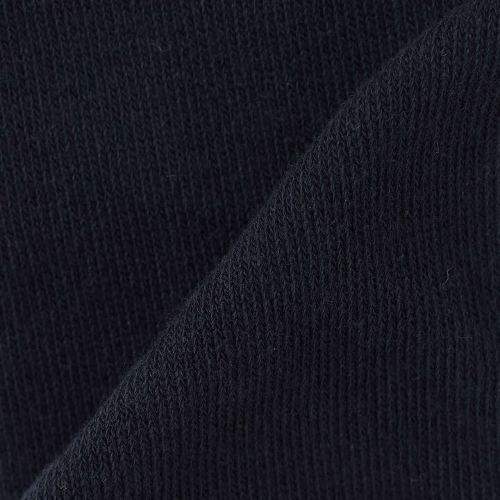 Back Ribbon Knee-High Socks,Black, medium image number 2