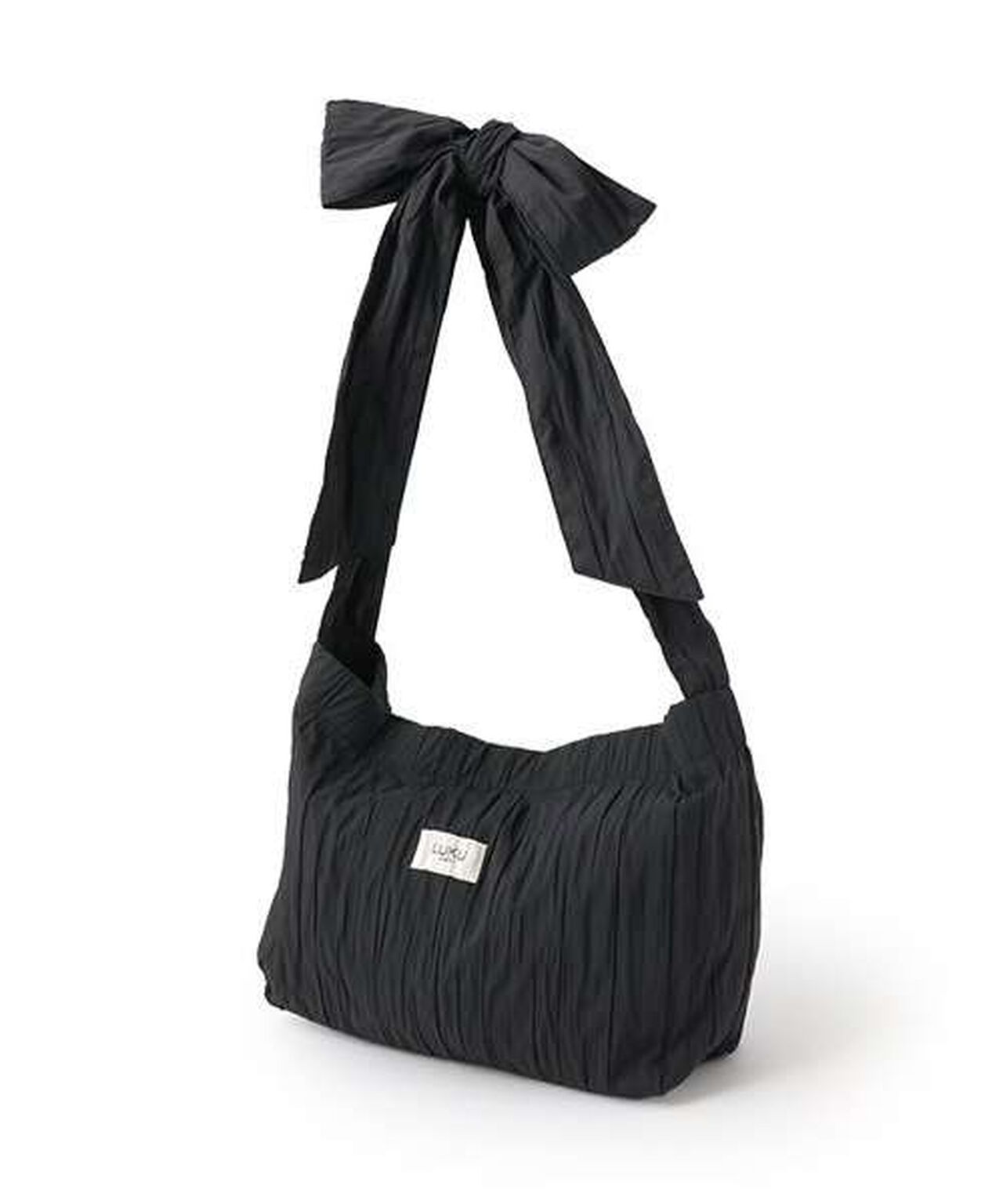 Ribbon Shoulder Bag,Purple, large image number 1