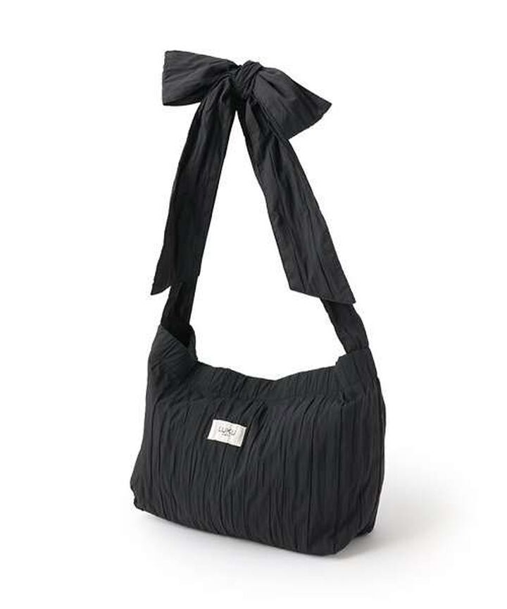 Ribbon Shoulder Bag,Purple, medium image number 1