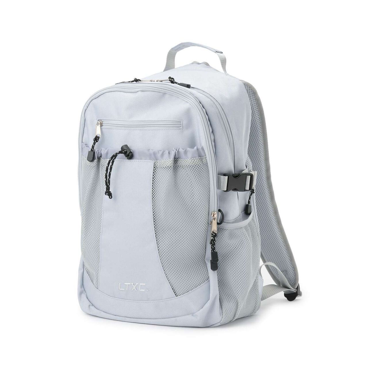 [LTXC] Shoulder-Friendly 30L Water-Repellent School Backpack,Black, large image number 3