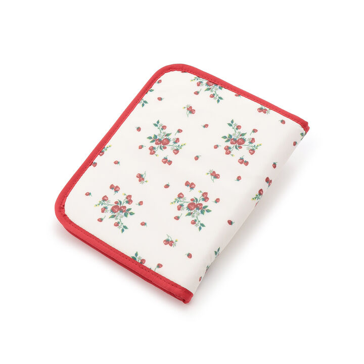 Wild Strawberry Mother-Child Health Record Case,Pearl white, medium image number 1