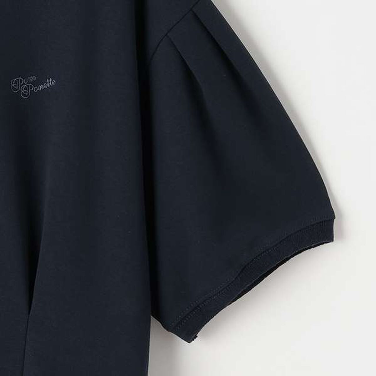 Cool Touch Polo Collar One-Piece Dress,Navy, large image number 9