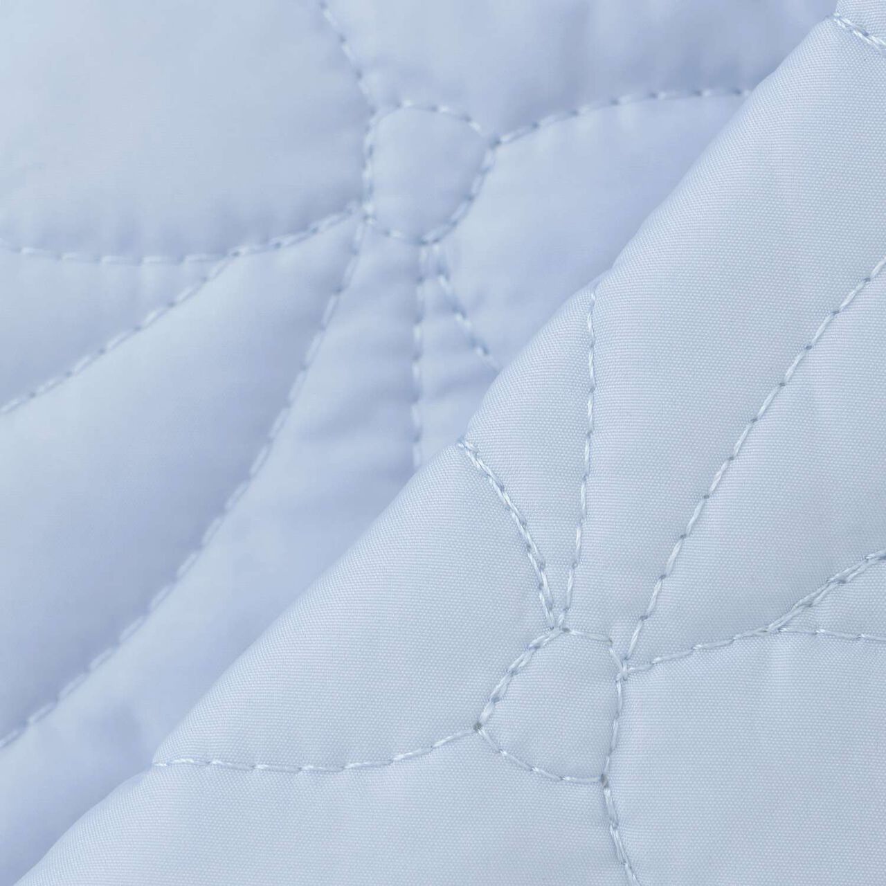 [Popular Item Restocked] Ribbon Quilted Bomber Jacket [Not Available at Physical Stores],Sax blue, large image number 7