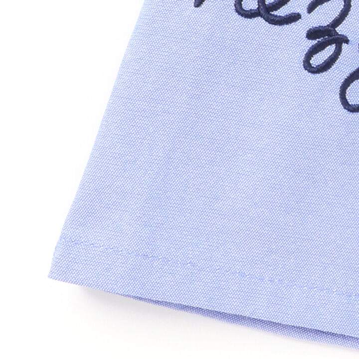 [Restocked] [Not Available in Direct Stores] Short-Sleeve Rabbit Docking Dress,Navy, medium image number 6