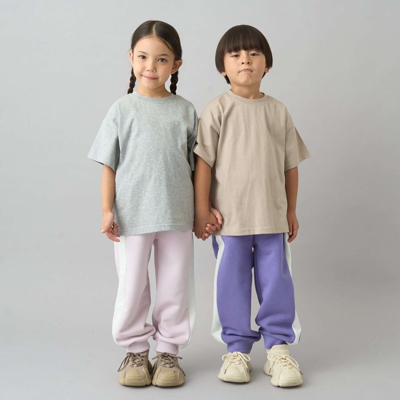 [Daily Standard Wear] 2-Pack Simple T-Shirt Set,Top gray, large image number 29