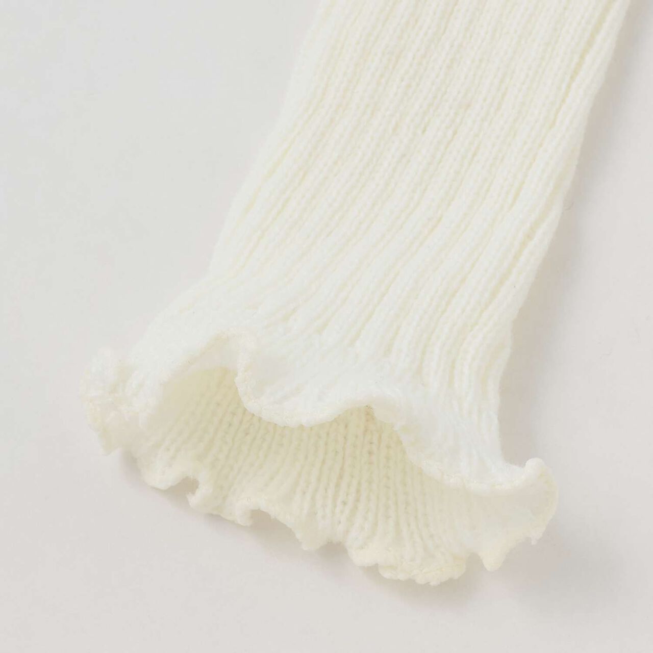 Ribbon-Accent Loose Socks [Kids Girls Children's Clothing],Off white, large image number 9