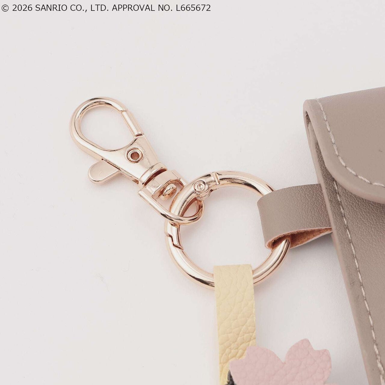 [Sanrio Characters] Mirror Face Charm,Lemon yellow, large image number 2