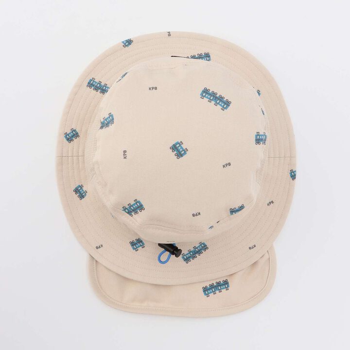 Train All-Over Print Sunshade Hat,Sax blue, medium image number 5