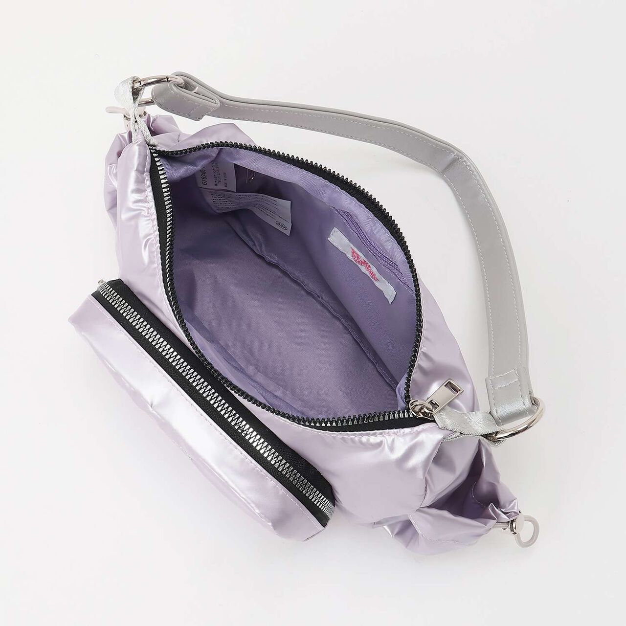 Metallic 2 WAY Shoulder Bag,Lavender, large image number 10