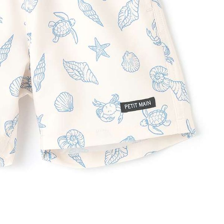 [Amphibious] All-Over Pattern Half Pants,Green, medium image number 9