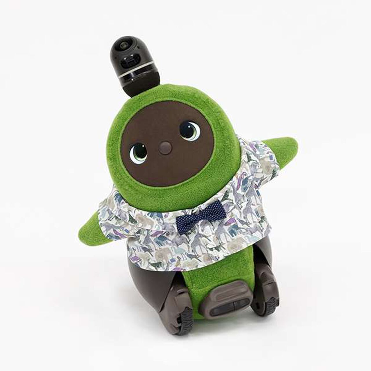 SENSE OF WONDER × LOVOT Liberty Fur Fabric Shirt,Blue, large image number 3