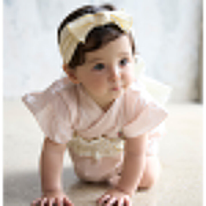 Girls Baby Jinbei,Red, medium image number 2