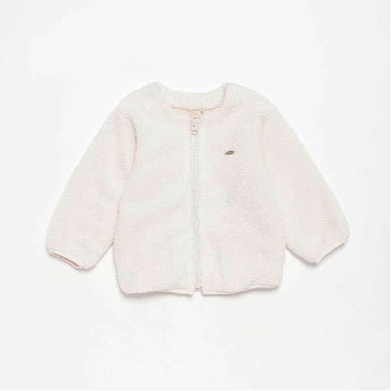 [Link] Fleece Zip-Up Jacket,Charcoal gray, large image number 3