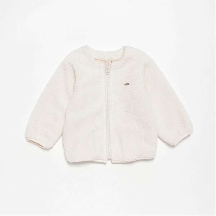 [Link] Fleece Zip-Up Jacket,Charcoal gray, medium image number 3