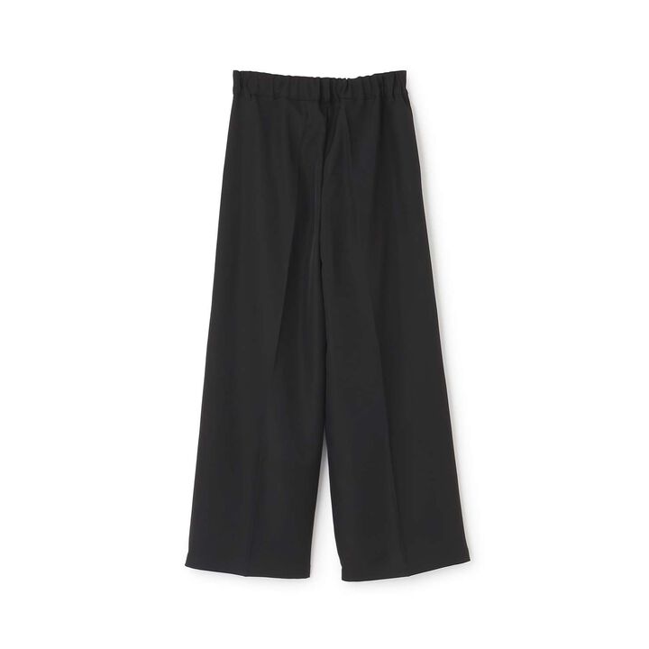 [Graduation Attire] Tuck Wide Pants,Black, medium image number 4