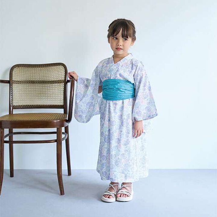 Easy-to-Wear One-Piece Yukata,Cream, medium image number 26