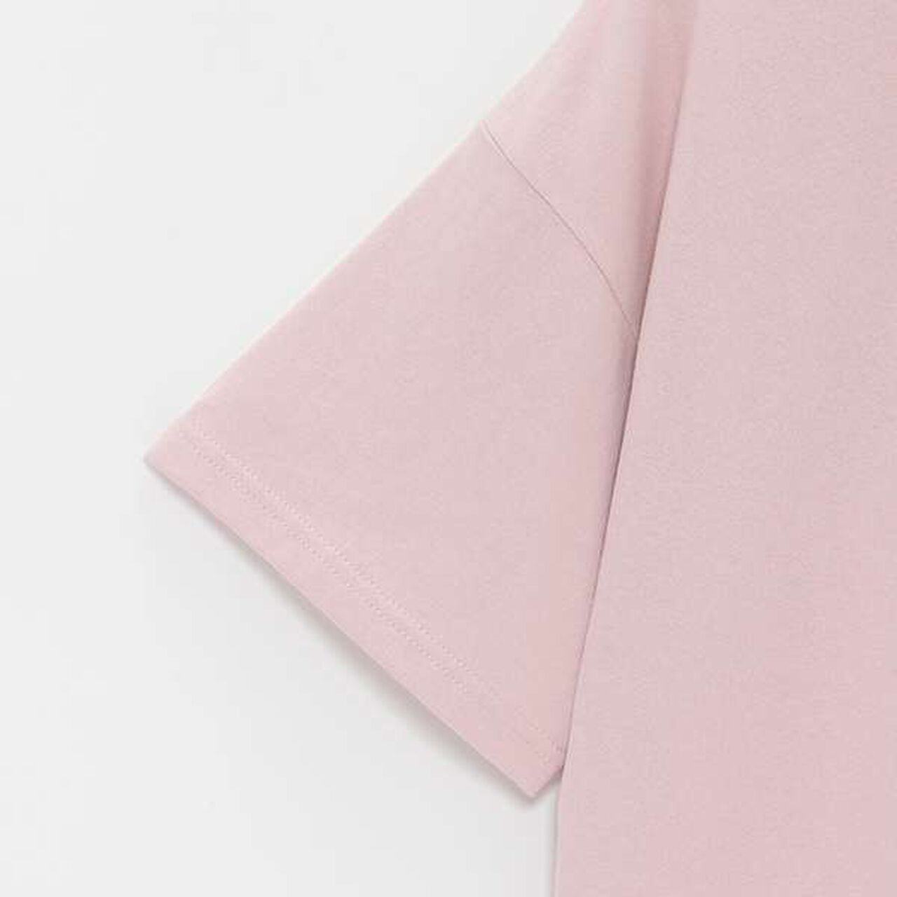 Ribbon Embroidered Half T-Shirt,Mocha tea, large image number 16