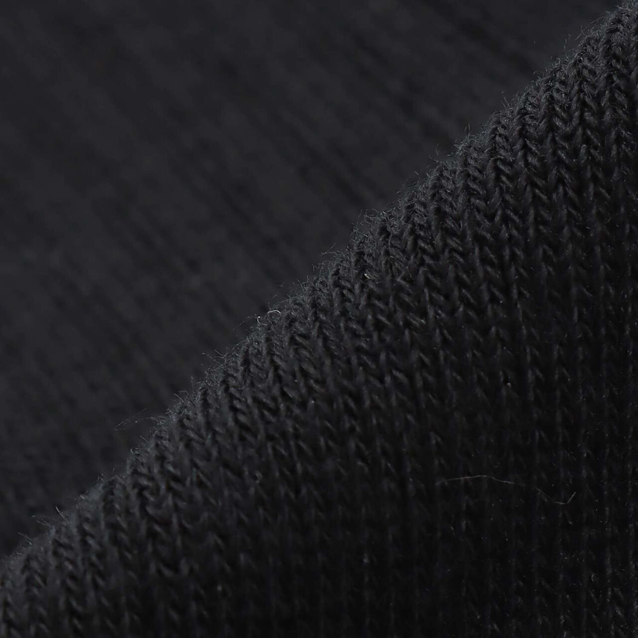 Partial Shaggy Crew Socks,Black, large image number 2