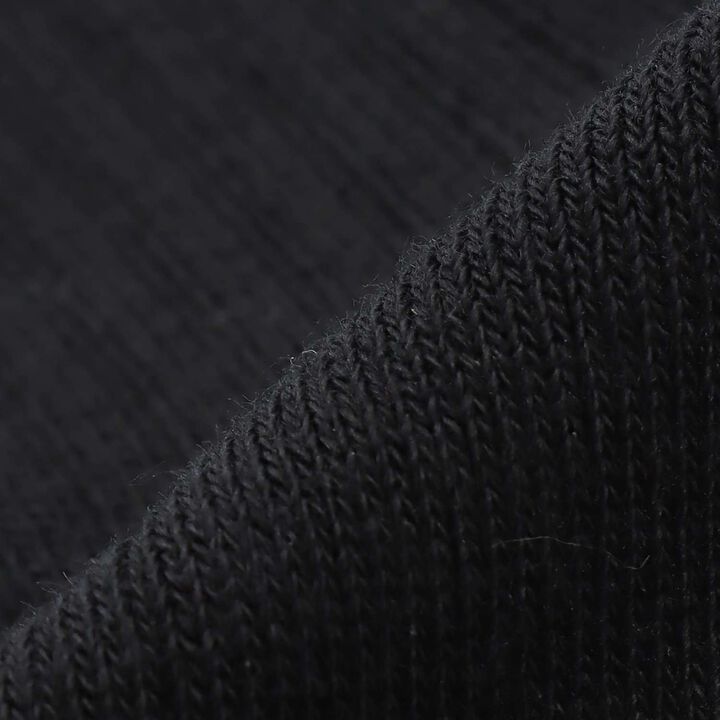 Partial Shaggy Crew Socks,Black, medium image number 2