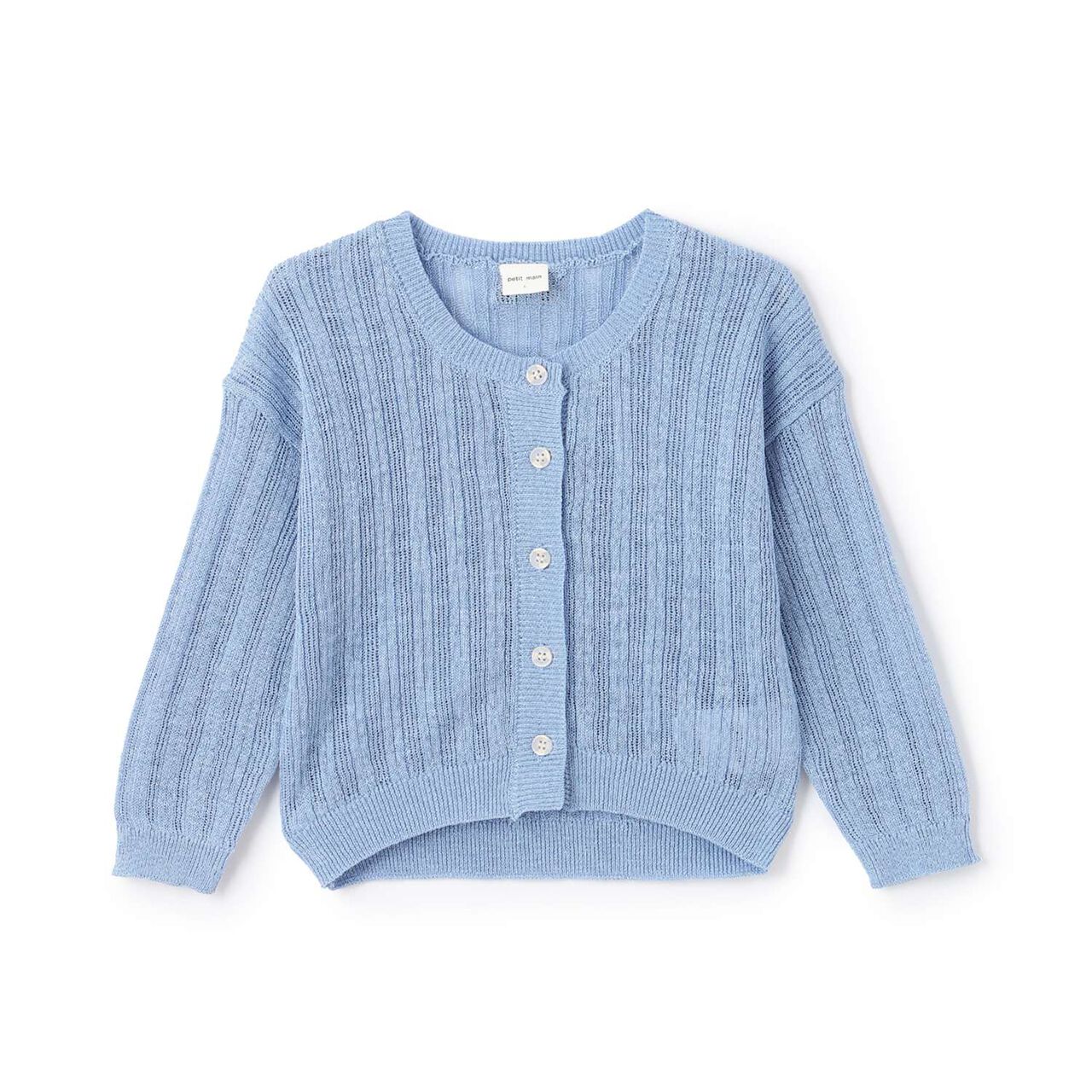 Sheer Cardigan,Cherry Pink, large image number 8