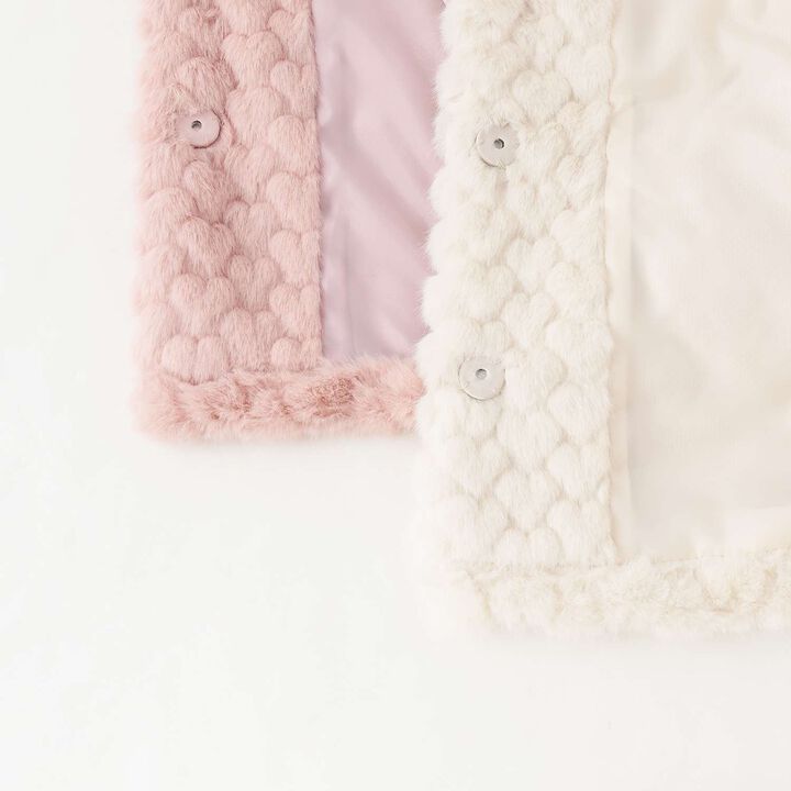 Faux Fur Coat,Pink, medium image number 7