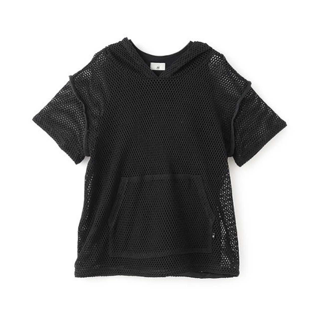 [AMI] Mesh Parka & Inner Wear Set with Cup,Black, large image number 0