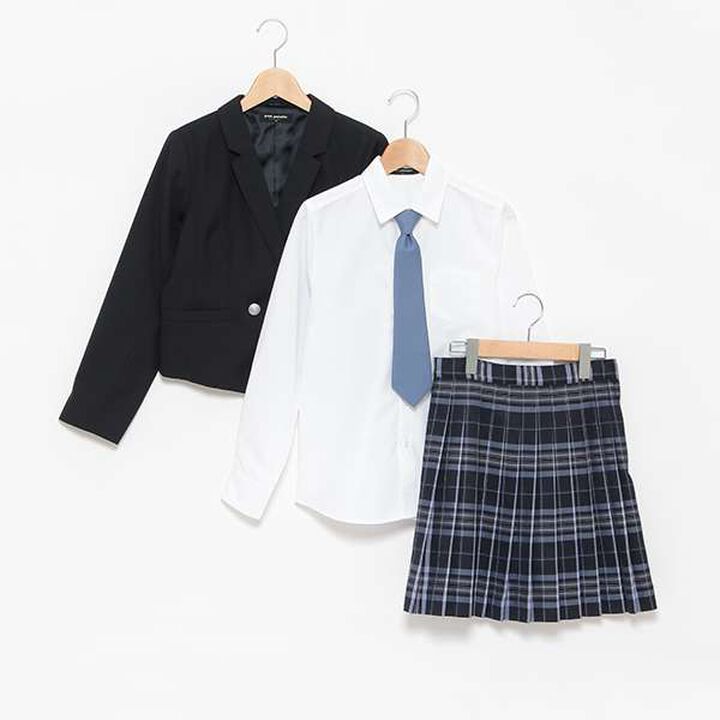 Short Jacket and Tie 4-Piece Set,Navy, medium image number 12