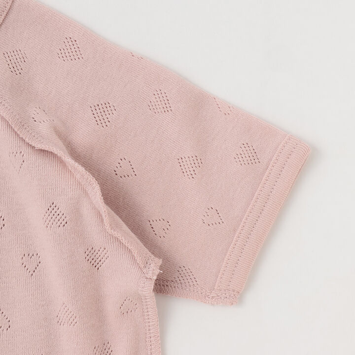 [Weak Acidity] Short Baby Undershirt,Cream, medium image number 6