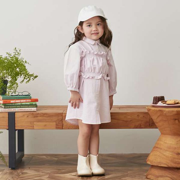 [Link] Bustier Set One-Piece Dress,Light pink, medium image number 0