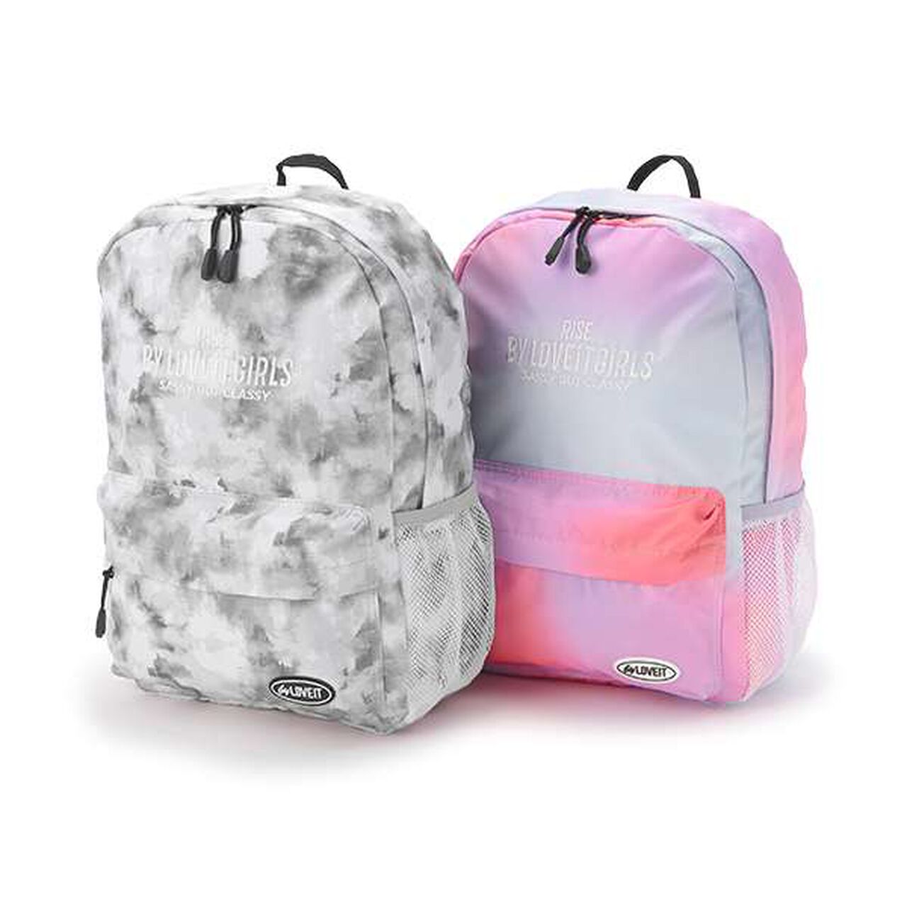 Tie-Dye Print Daypack,Lavender, large image number 9