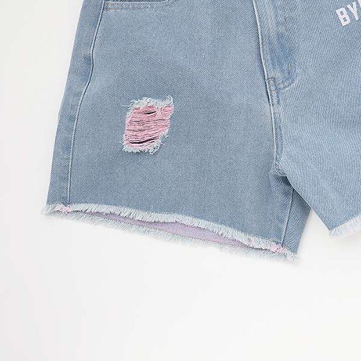 Damaged Shorts,Sax blue, medium image number 7