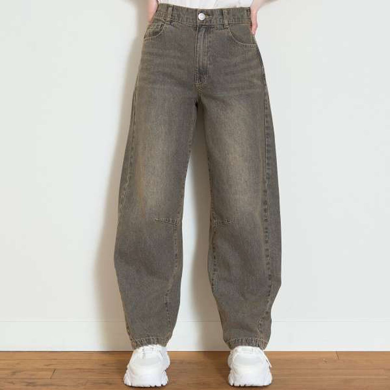[LTXC] Cool Touch Barrel Leg Light Denim,Blue, large image number 22