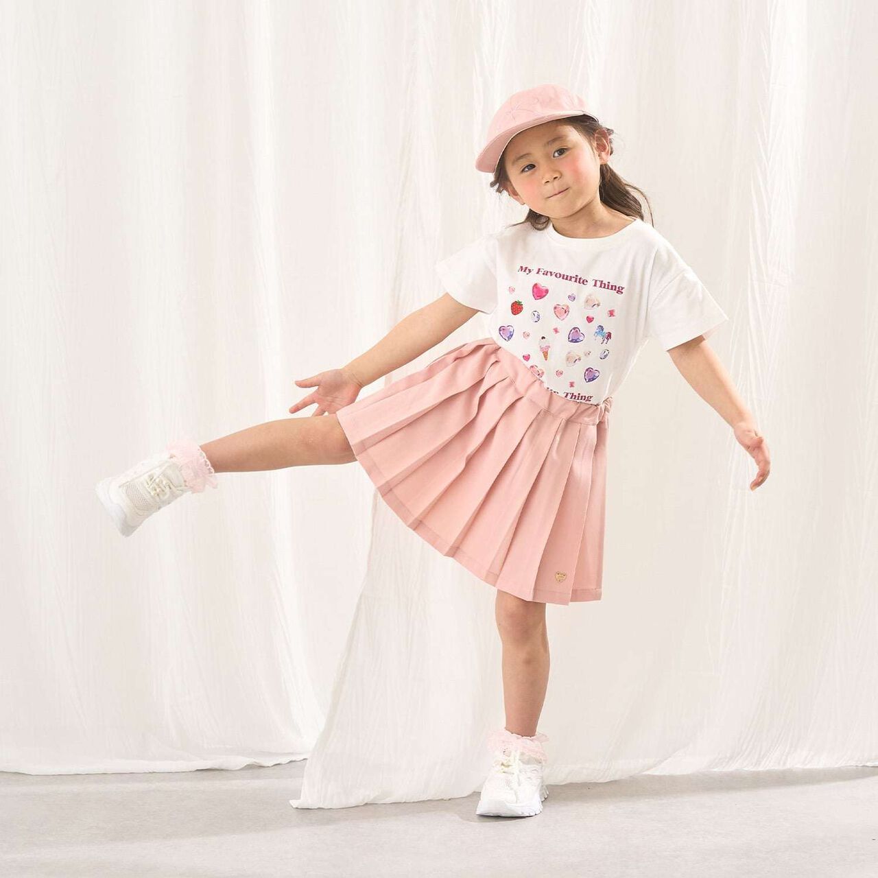 Wrap Skirt with Pleats (Includes Pants),Beige, large image number 15