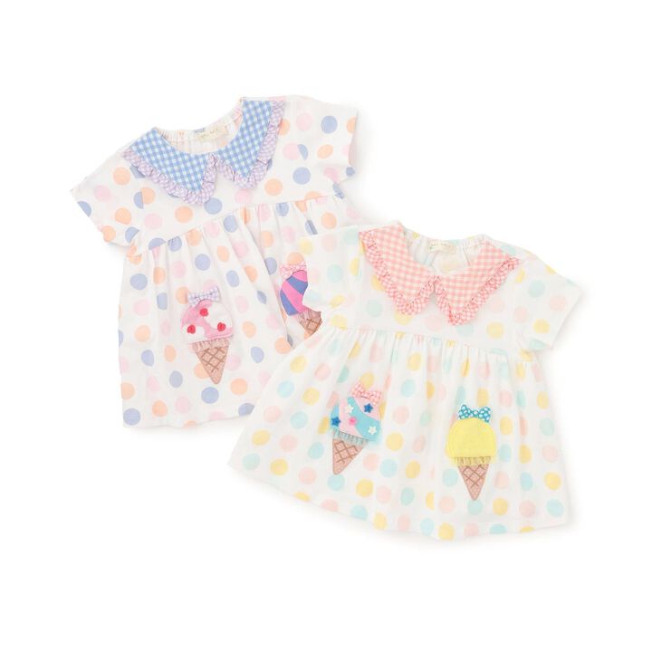 [31 Ice Cream] Twin Ice Tunic,Pink, medium image number 10