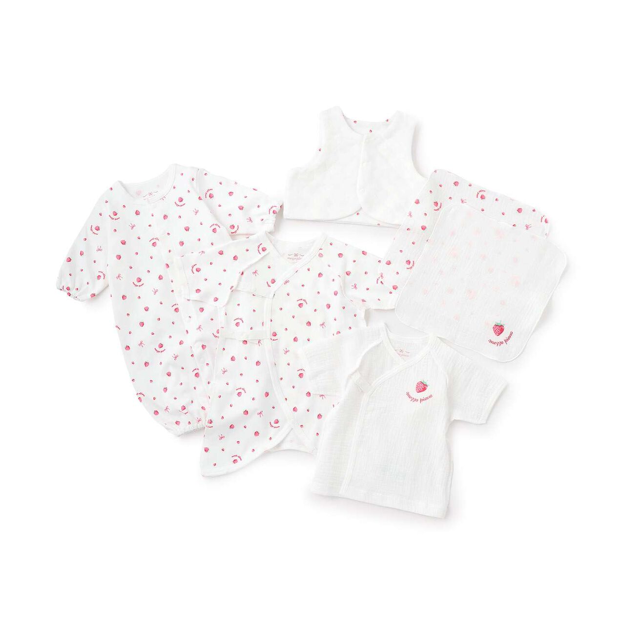 Newborn Essentials 6-Piece Set (For Fall/Winter Babies),Off white, large image number 0