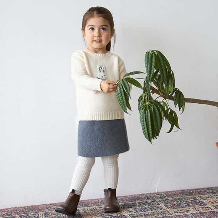 [Link] Lame Knit Skirt,Ivory, medium image number 11