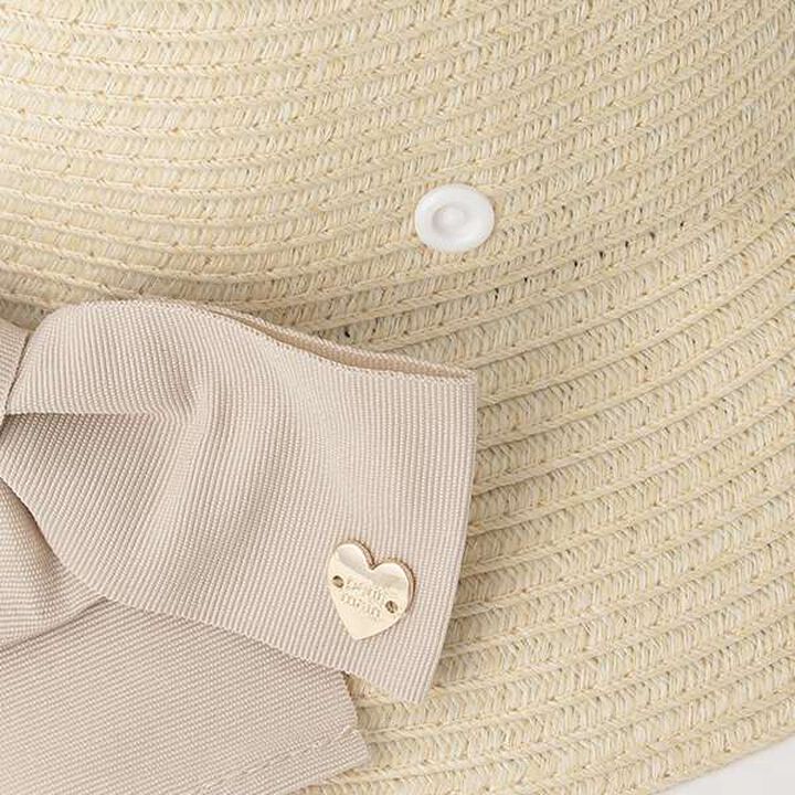 Foldable Ribbon Hat,Ivory, medium image number 5