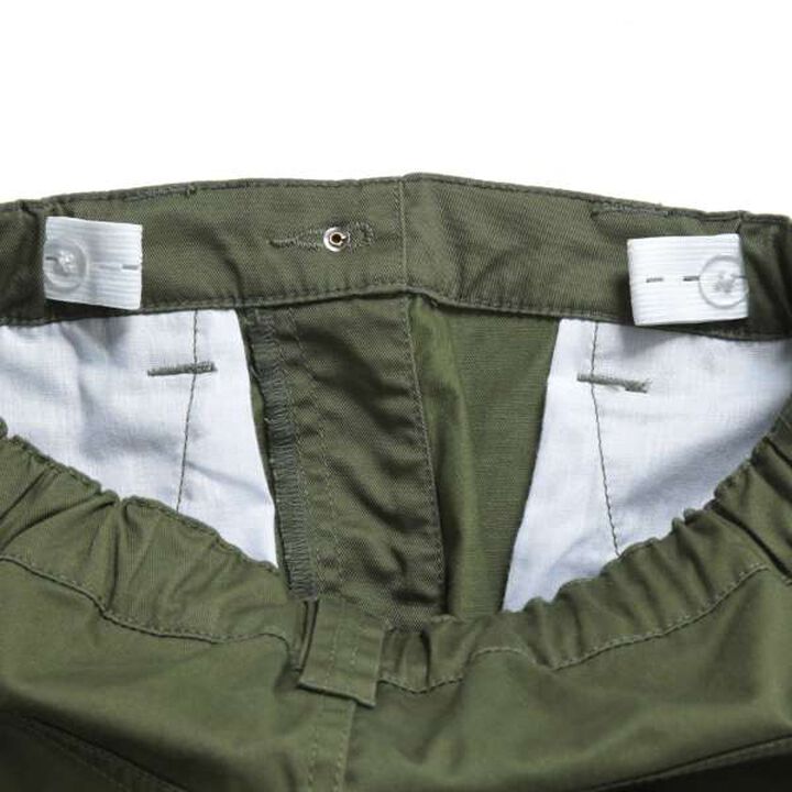 Stretch Twill Baggy Pants,Khaki, medium image number 15